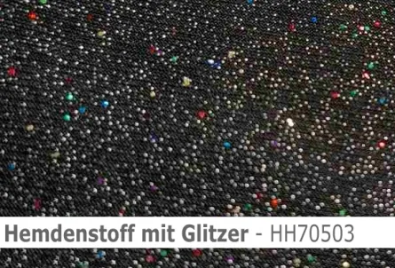 Hemdenstoff mit Glitzer - HH70503