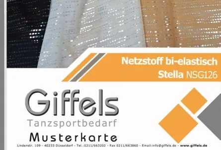 Musterkarte-elastischer Netzstoff mit Glitzer