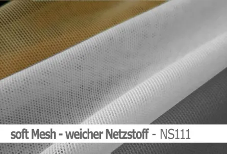 soft Mesh - weicher Netzstoff - elastisch