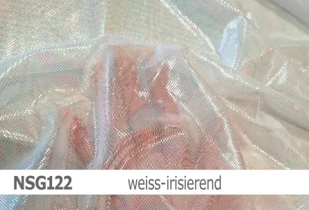 Stretch net - weicher Netzstoff irisierend