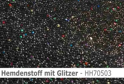 Hemdenstoff mit Glitzer - HH70503