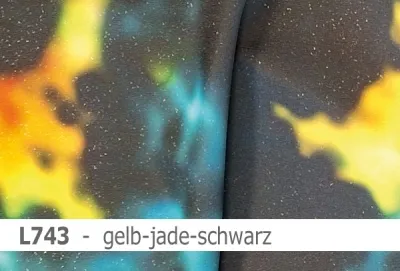 Lycra mit Glitzer - Design Sternenglitzer