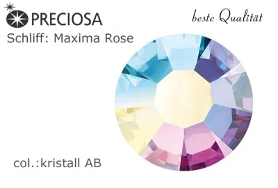 Preciosa MAXIMA Strass SS12/Ø:3,1mm - kristallAB